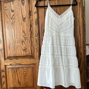 NWT ADELYN RAE White Lace Dress Small